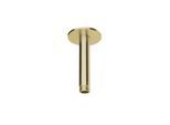 Herzbach Design iX PVD Deckenarm 21.964810.1.41 Brass Steel, für Regenbrause, 100mm, mit Rosette d= 70mm