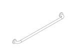 Hewi 477 Badetuchhalter 477.30.32098 1000mm, signalweiß, Stahleinlage