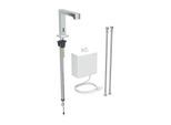 Geberit Brenta Infrarot-Waschtischarmatur 116177211 mit Thermostatmischer, Standmontage, Netzbetrieb, AP-Funktionsbox, hochglanz-verchromt