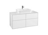 Villeroy & Boch Finion Unterschrank G13100GF 120x60,3cm, Glossy White Lacquer