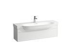LAUFEN The new classic Waschtisch-Unterbau H4060510856311 117,5x34,5x31,5cm, 1 Schublade, Weiß glänzend