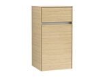 Villeroy & Boch Collaro Seitenschrank C03200VJ 40,4x74,8x34,9cm, Anschlag links, Nordic Oak