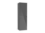 Villeroy & Boch Collaro Hochschrank C03400FP 454x1538x349mm, Anschlag links, Glossy Grey