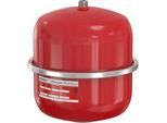 Flamco Flexcon Druckausdehnungsgefäß 16945 12 l, 6 bar, R 3/4, Vordruck 2,5 bar, rot