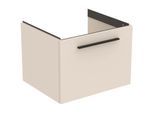 Ideal Standard i.life B Möbeldoppelwaschtisch-Unterschrank T5269NV 1 Auszug, 60 x 50,5 x 44 cm, carbongrau matt