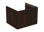 Ideal Standard i.life B Möbeldoppelwaschtisch-Unterschrank T5269NW 1 Auszug, 60 x 50,5 x 44 cm, coffee oak