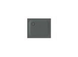 Bette BetteUltra Duschwanne 5840-403T 90x75x2,5cm, Wannenträger, smoke