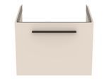 Ideal Standard i.life B Möbeldoppelwaschtisch-Unterschrank T5269NF 1 Auszug, 60 x 50,5 x 44 cm, sandbeige matt