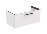 Ideal Standard i.life B Möbeldoppelwaschtisch-Unterschrank T5275DU 1 Auszug, 100 x 50,5 x 44 cm, weiß matt