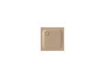 Bette BetteUltra Duschwanne 5830-425T 80x80x2,5cm, Wannenträger, greige