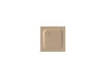 Bette BetteUltra Duschwanne 1589-425AE 85x85x2,5cm, Antirutsch/Pro, greige