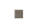 Bette BetteUltra Duschwanne 5830-404PLUS 80x80x2,5cm, Glasur, graphite