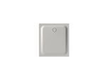 Bette BetteUltra Duschwanne 8737-410AE 110x100x3,5cm, Antirutsch/Pro, silver