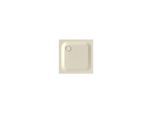 Bette BetteUltra Duschwanne 5830-001T 80x80x2,5cm, Wannenträger, pergamon