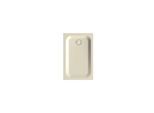 Bette BetteUltra Duschwanne 8725-001AE 110x70x3,5cm, Antirutsch/Pro, pergamon