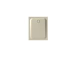 Bette BetteUltra Duschwanne 8630-422T 110x90x3,5cm, Wannenträger, beige