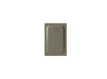Bette BetteUltra Duschwanne 8727-404AE 110x75x3,5cm, Antirutsch/Pro, graphite