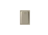 Bette BetteUltra Duschwanne 8727-415PLUS 110x75x3,5cm, Glasur, cashmere