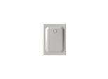 Bette BetteUltra Duschwanne 8710-410AE 105x75x3,5cm, Antirutsch/Pro, silver