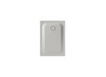Bette BetteUltra Duschwanne 5879-410AE 100x70x2,5cm, Antirutsch/Pro, silver