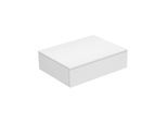Keuco Edition 400 Sideboard 31740300000 70x19,9x53,5cm, Glasplatte glanz, weiß