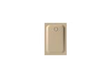 Bette BetteUltra Duschwanne 8727-003AE 110x75x3,5cm, Antirutsch/Pro, bahamabeige