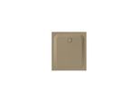 Bette BetteUltra Duschwanne 1660-417PLUS 100x90x2,5cm, Glasur, hazel