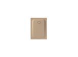 Bette BetteUltra Duschwanne 1650-425AE 100x75x2,5cm, Antirutsch/Pro, greige