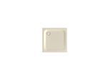 Bette BetteUltra Duschwanne 5930-001AE 90x90x2,5cm, Antirutsch/Pro, pergamon