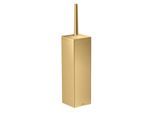 hansgrohe Axor WC-Bürstengarnitur 42655250 mit Deckel, Wandmontage, brushed gold optic
