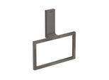 hansgrohe Axor Handtuchring 42623340 eckig, schwenkbar, brushed black chrome
