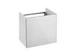 Keuco Royal Reflex Waschtisch-Unterschrank 34090570002 49,6 x 45 x 34,7 cm, rechts, schwarz/schwarz
