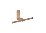hansgrohe Axor Papierrollenhalter 42657310 doppelt, Wandmontage, brushed red gold