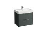 Laufen BASE für PRO S Waschtisch-Unterbau H4023321102661 66,5x44x53cm, 2 Schubladen, verkehrsgrau