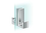 hansgrohe Axor Universal Rectangular Duschtürgriff 42639000 mit Befestigungsmaterial, chrom