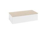 Villeroy und Boch Antao Waschtisch-Unterschrank L40103MT 100x26,8x50cm, Waschbeckenplattenfarbe botticino, white matt lacquer