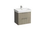 LAUFEN Pro s Waschtisch-Unterbau H4022921102621 61,5x44x53cm, 2 Schubladen, Ulme hell