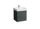 Laufen BASE für PRO S Waschtisch-Unterbau H4021721102661 52x44x53cm, 2 Schubladen, verkehrsgrau