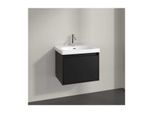 Villeroy und Boch Skyla Waschtischunterschrank C78400VL 1 Auszug, 572 x 436 x 439 mm, Volcano Black