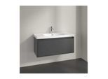 Villeroy und Boch Skyla Waschtischunterschrank C78900VR 1 Auszug, 972 x 436 x 439 mm, Graphite
