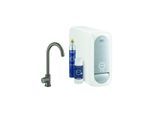 Grohe Blue Home Spültisch-Einhebelmischer 31498AL1 hard graphite gebürstet, Mono-Starter Kit