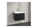 Villeroy und Boch Skyla Waschtischunterschrank C78500VL 1 Auszug, 622 x 436 x 439 mm, Volcano Black