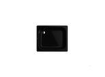 Kaldewei Sanidusch Duschwanne 448000010701 70x75x14cm, ohne Effekt/Antislip, schwarz