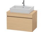 Duravit DuraStyle Waschtisch-Unterschrank DS530203030 80 x 47,8 cm, Eiche natur, für Konsole, 1 Auszug