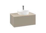 Villeroy & Boch Antao Waschtischunterschrank 800x360x500mm K30153HK mit Struktur FK/AP: HK/3