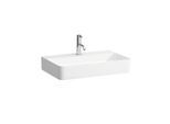 LAUFEN VAL Aufsatz Waschtisch 8162840001111, 65x42cm, mit Hahnloch, ohne Überl., Saphirkeramik