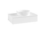 Villeroy & Boch Antao Waschtischunterschrank 800x190x500mm L08110MT mit Beleuchtung mit Struktur FK/AP: MT/0