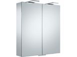 Keuco Royal 25 Spiegelschrank 14102171301 silber gebeizt eloxiert, 650x720x150mm