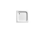 Kaldewei Sanidusch Duschwanne 440730000231 100x100x14cm, Antislip, pergamon