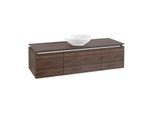 Villeroy & Boch Legato Waschtischunterschrank B585L0VH 140x38x50cm, mit LED-Beleuchtung, Arizona Oak